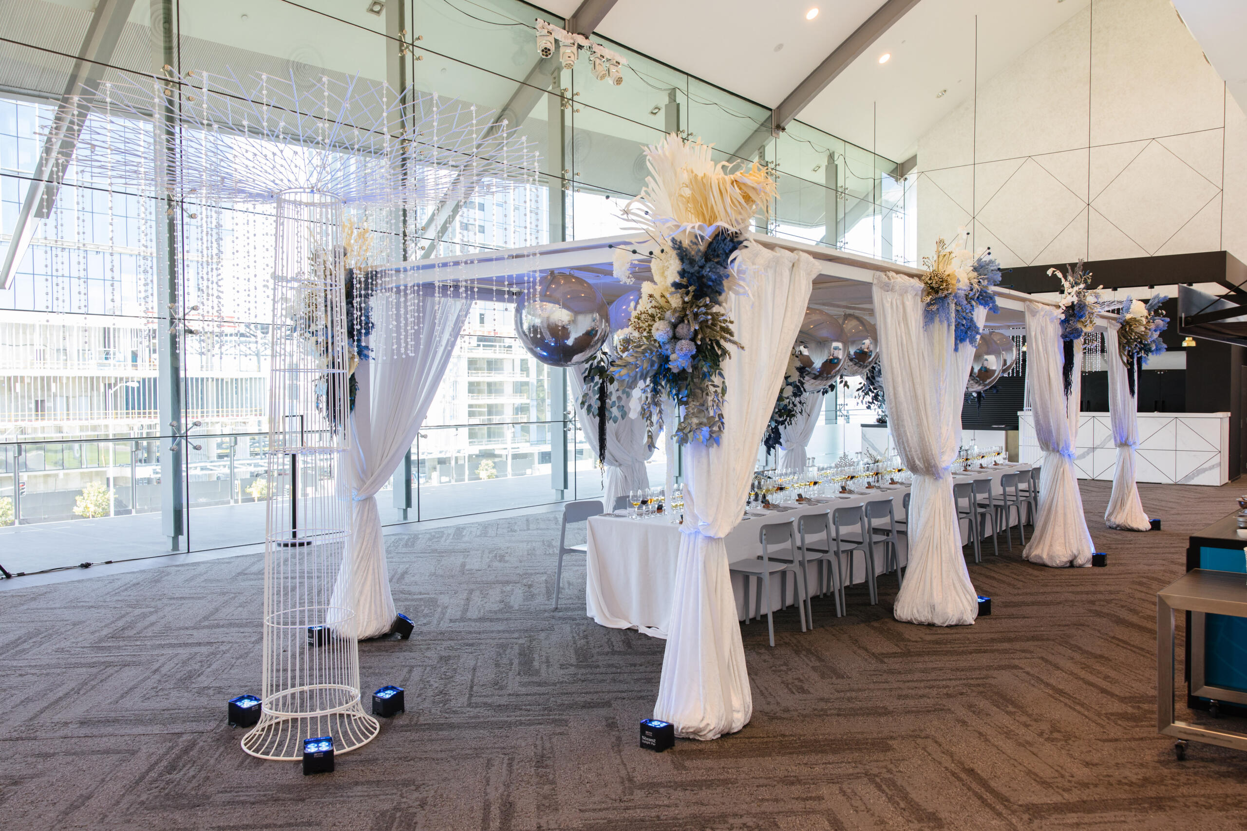 Elegant Long Table Setup (1)