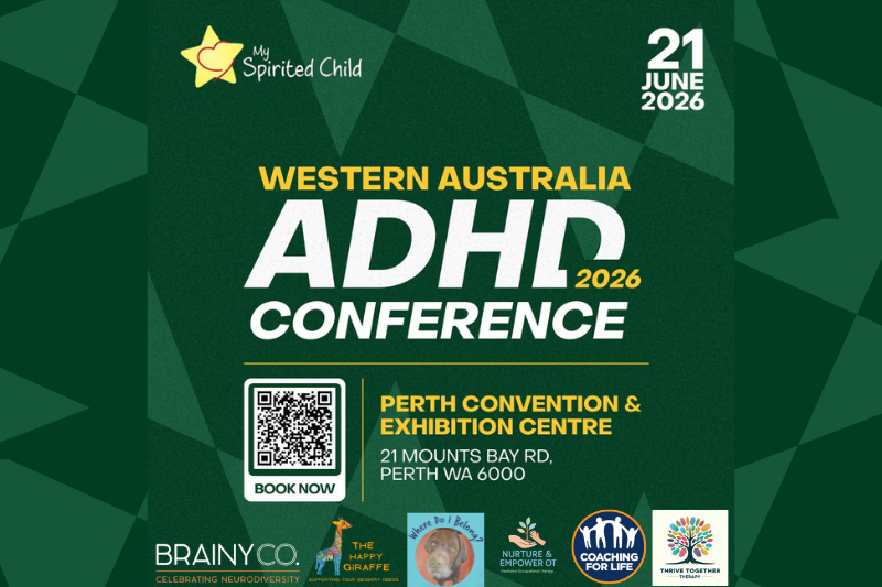 Western Australia ADHD Conference 2026 WA800X533
