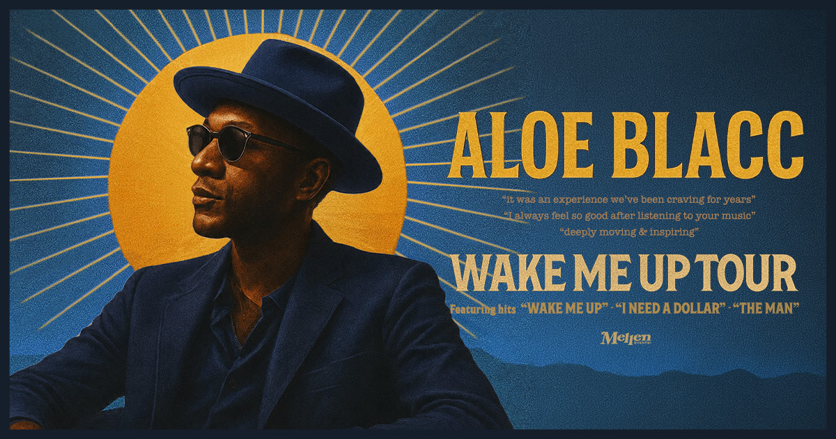 Aloe Blacc - Wake Me Up Tour AB-1200X630