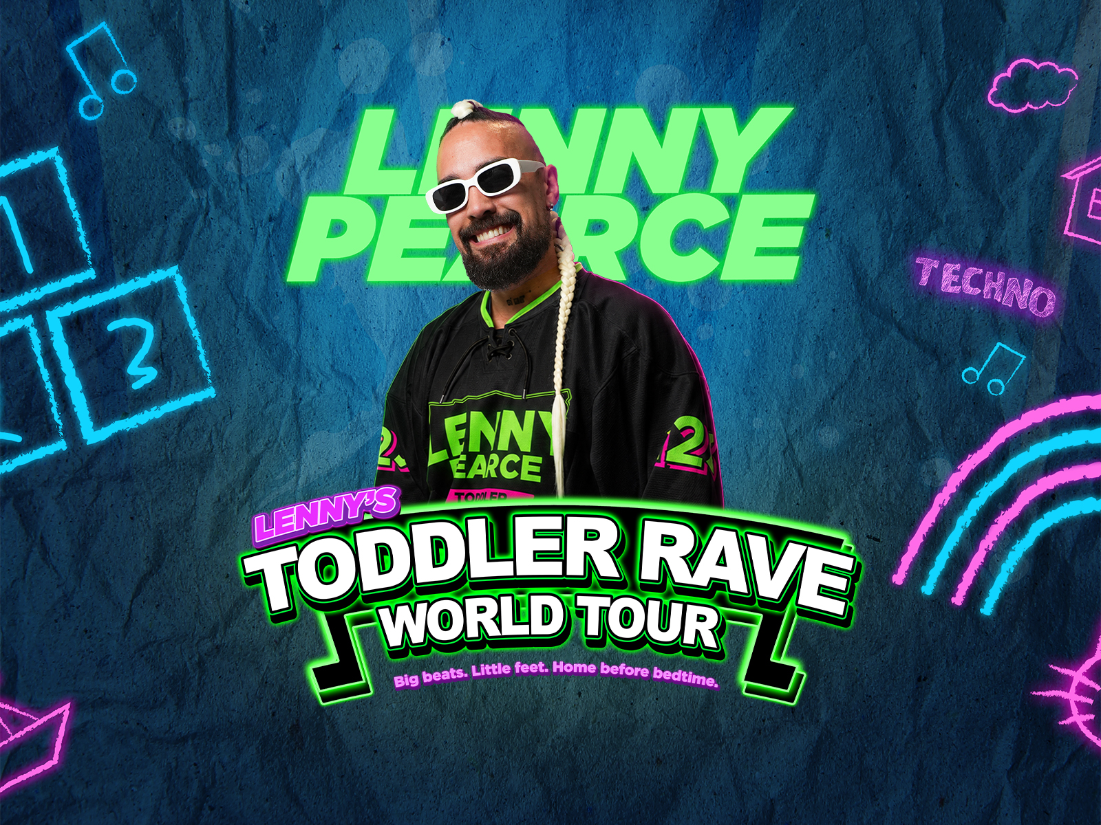 Lennyâs Toddler Rave WORLD TOUR: Perth 1600 X 1200